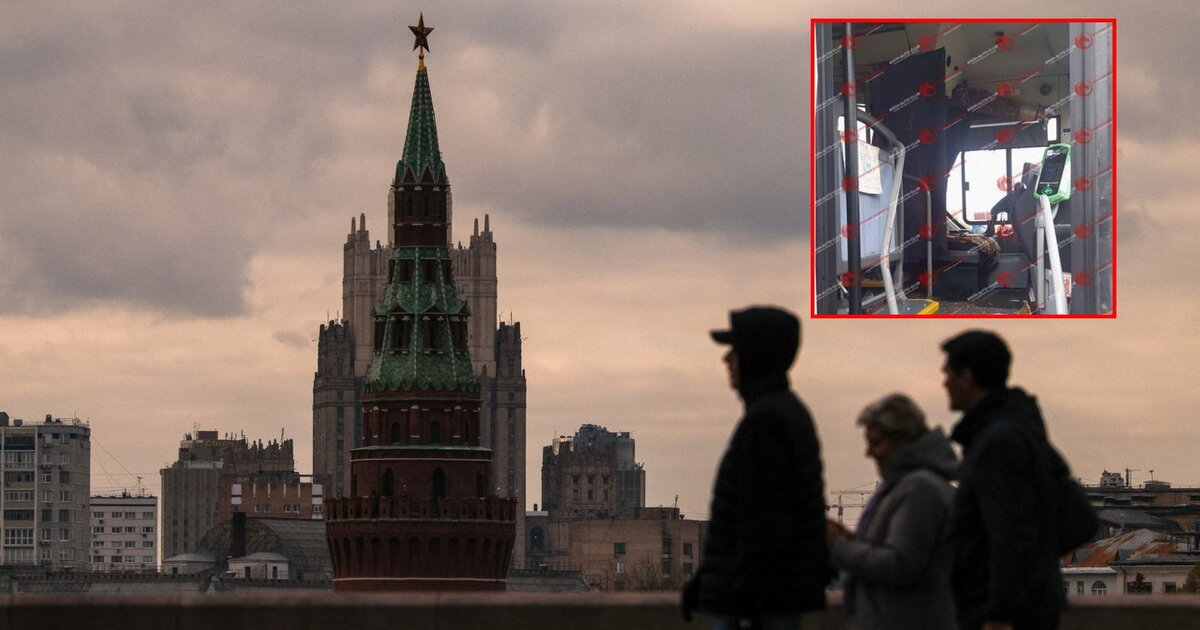 Šalia Maskvos rusų oro gynyba pataikė į autobusą su žmonėmis: skelbia vaizdą iš įvykio vietos