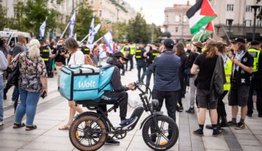Vilniuje – Izraelio veiksmus Gazoje smerkiančių organizacijų protesto eitynės