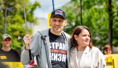 Cichanouskaja pasisakė apie savo vyro elgesį