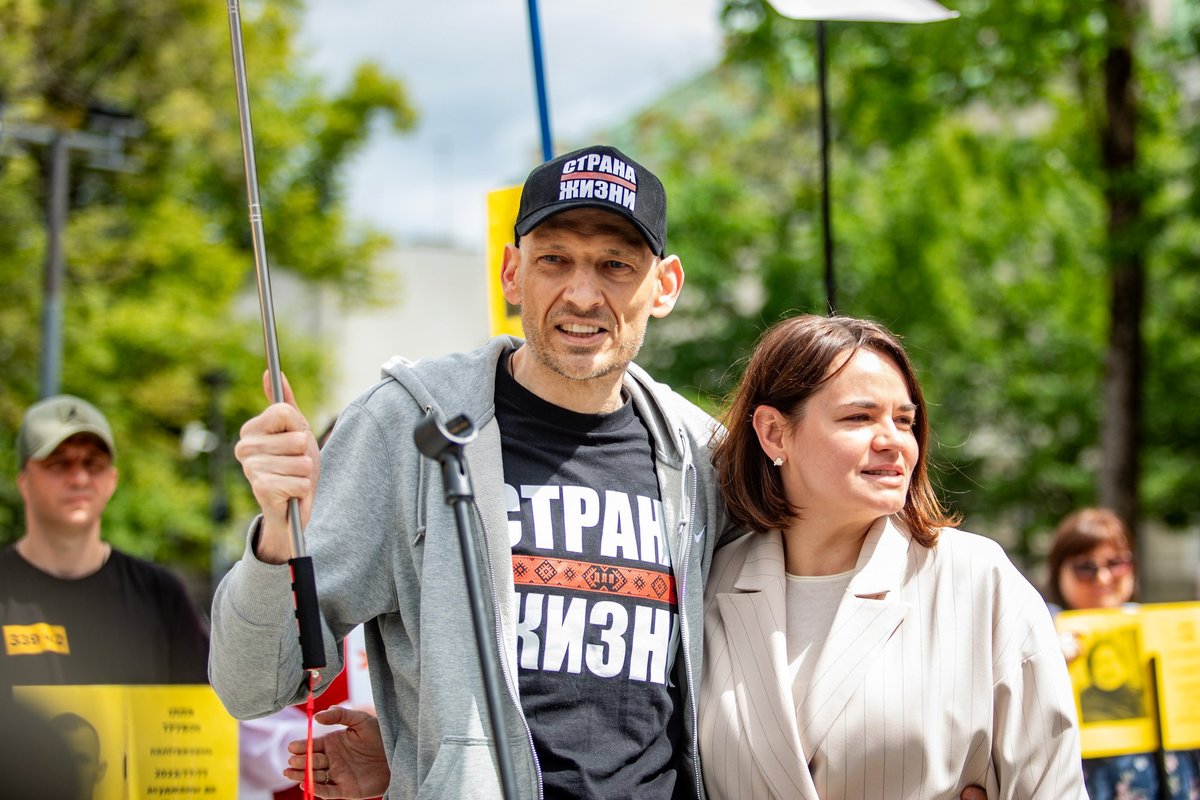 Cichanouskaja pasisakė apie savo vyro elgesį