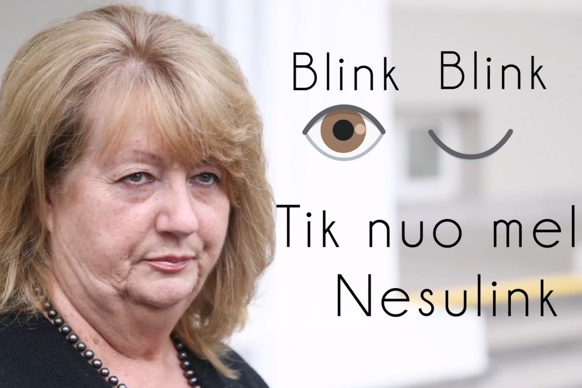 Plinta daina apie Viliją Blinkevičiūtę: „Blink, makaronų nekabink“