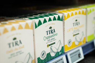 „Tira“ paženklinta kava