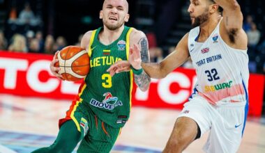 Atšauktos Lietuvos rinktinės rungtynės: FIBA suspendavo Didžiąją Britaniją