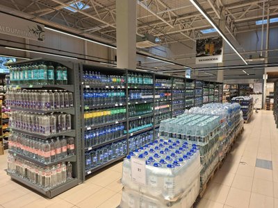 Gėrimai „Norfa“ parduotuvėje
