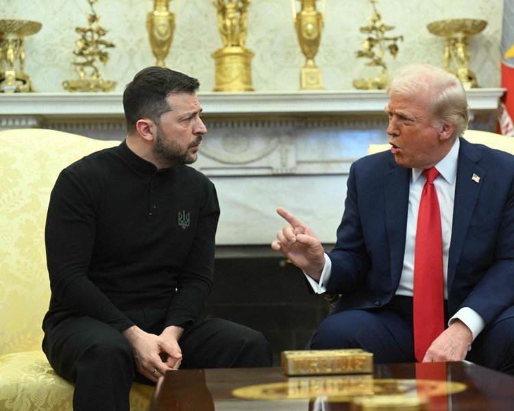 V. Zelenskis ir D. Trumpas (nuotr. SCANPIX) 36