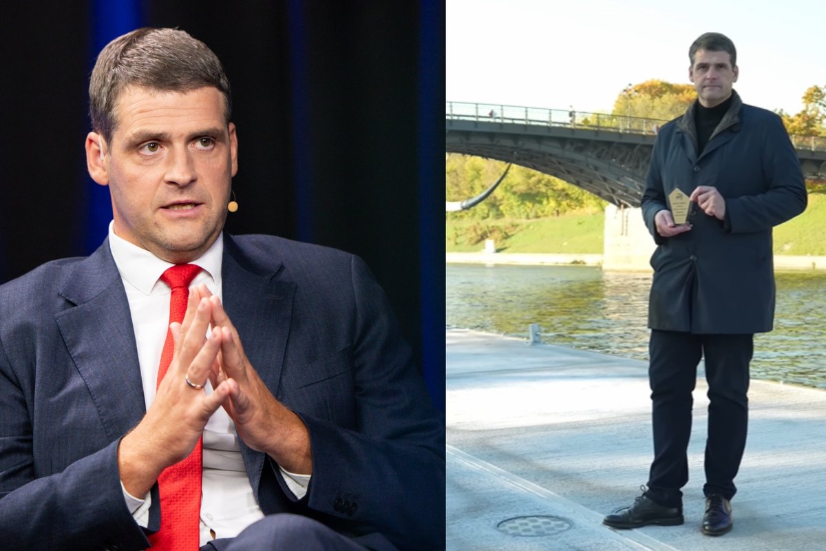 „MULKIS“ apdovanojimą atsiėmęs Žemaitaitis sureagavo į apgaulę: atsakė, ką darys su statulėle - Delfi