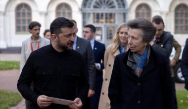 Ukrainoje – netikėtas britų princesės Anne vizitas