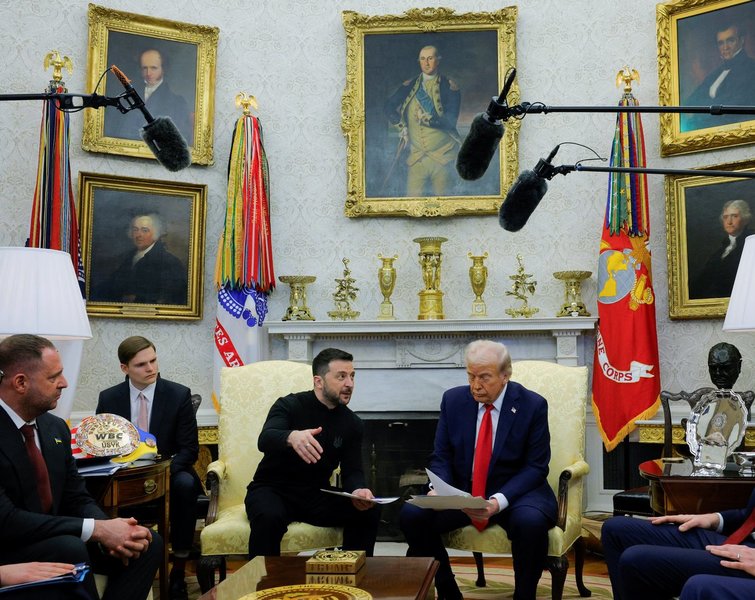 V. Zelenskis ir D. Trumpas (nuotr. SCANPIX) 21