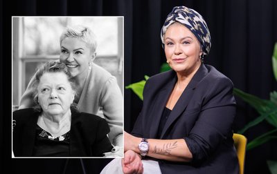 Agnė Grigaliūnienė su mama Stasele