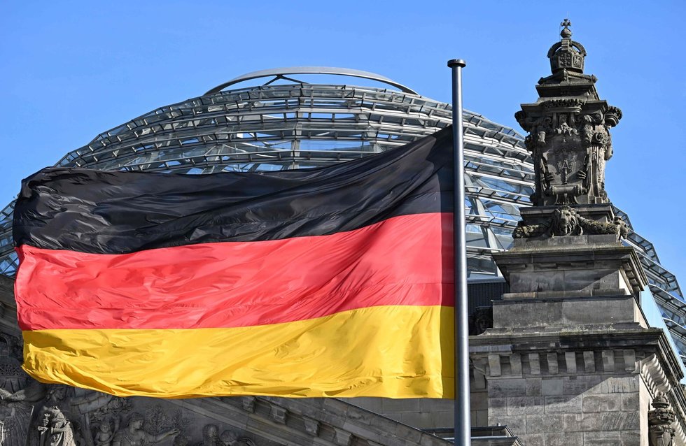 Vokietijos vėliava (nuotr. SCANPIX)