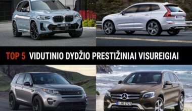 Renkamės vidutinio dydžio prestižinį visureigį. TOP 5 anot Lietuvos vairuotojų