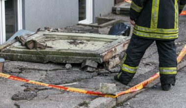 Kauno senamiestyje įgriuvo negyvenamas namas – Kas vyksta Kaune