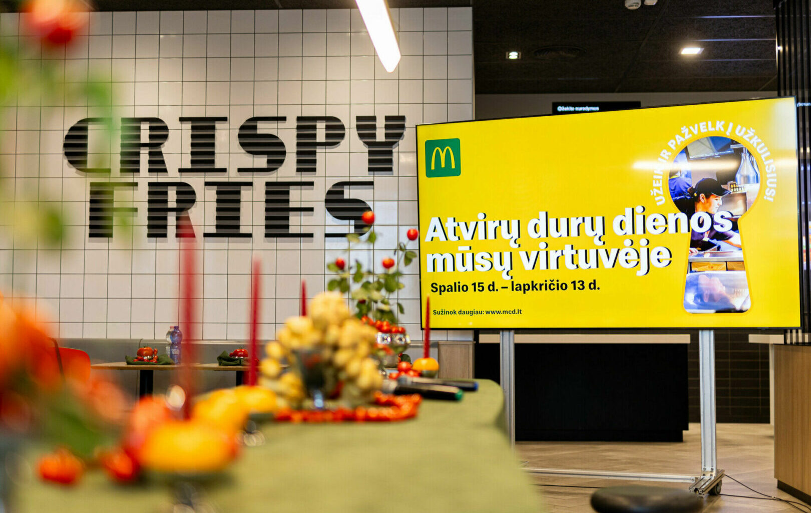 „McDonald’s“ kviečia į ekskursijas