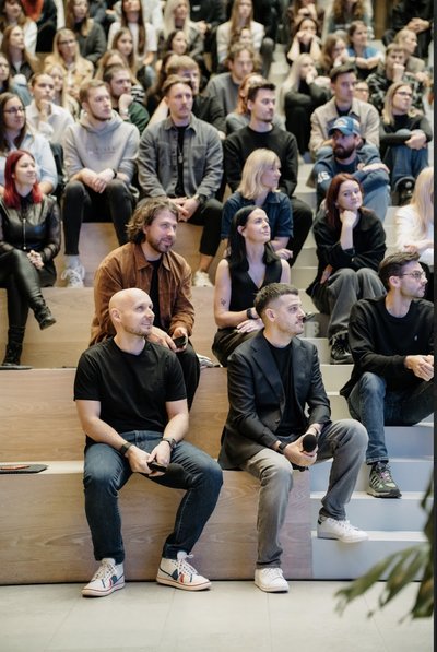 Tomas Okmanas ir Eimantas Sabaliauskas