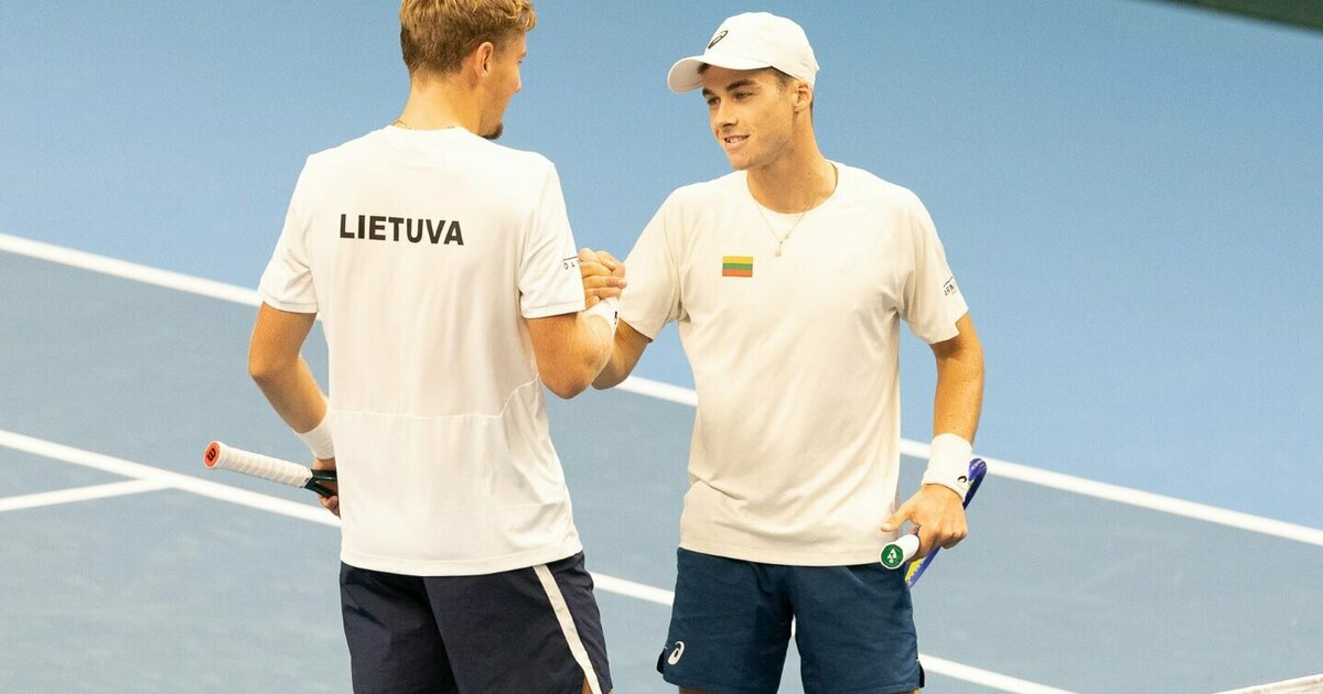 Prieš derbį Vilniuje Gaubas ir Butvilas sprendžia Australijos atvirojo čempionato uždavinius