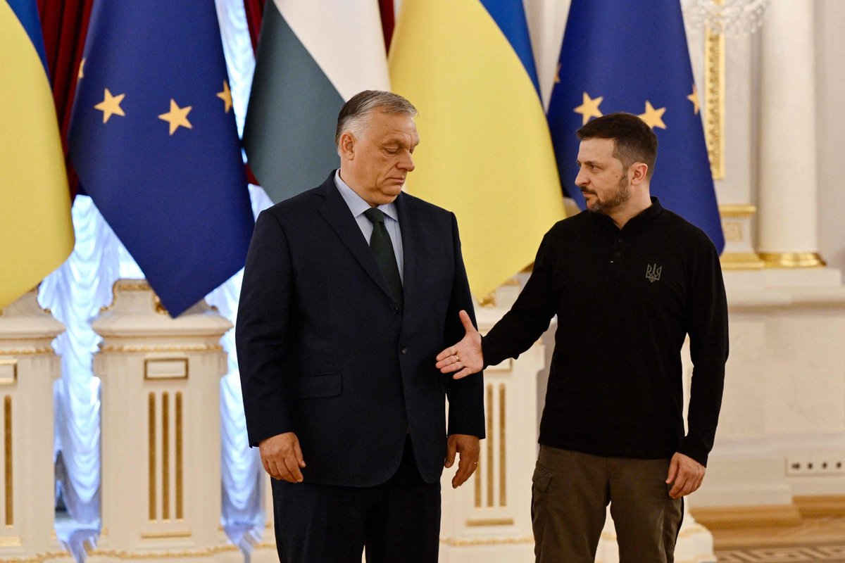 Orbanas: vengrai nenori būti ES kartu su ukrainiečiais