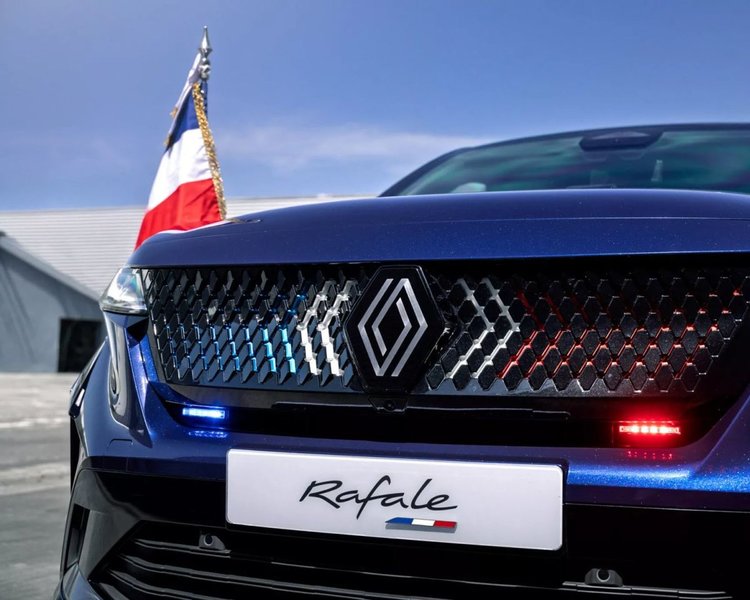Prancūzijos prezidento „Renault Rafale“ (nuotr. gamintojo) 5
