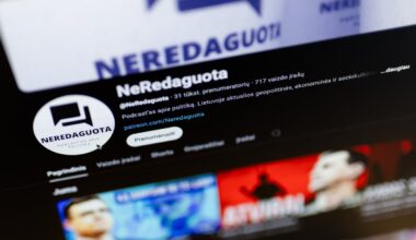 Populiarios tinklalaidės vedėjui skirtas suėmimas, paskelbta jo paieška