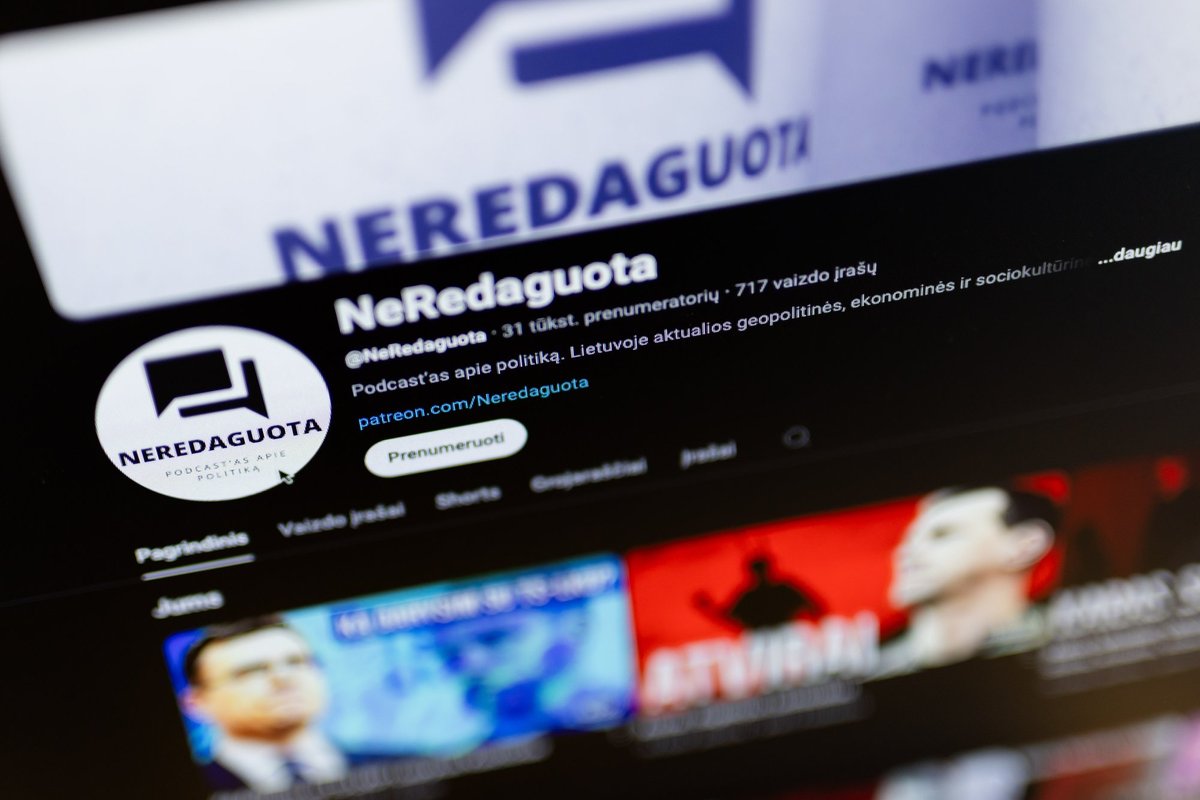 Populiarios tinklalaidės vedėjui skirtas suėmimas, paskelbta jo paieška