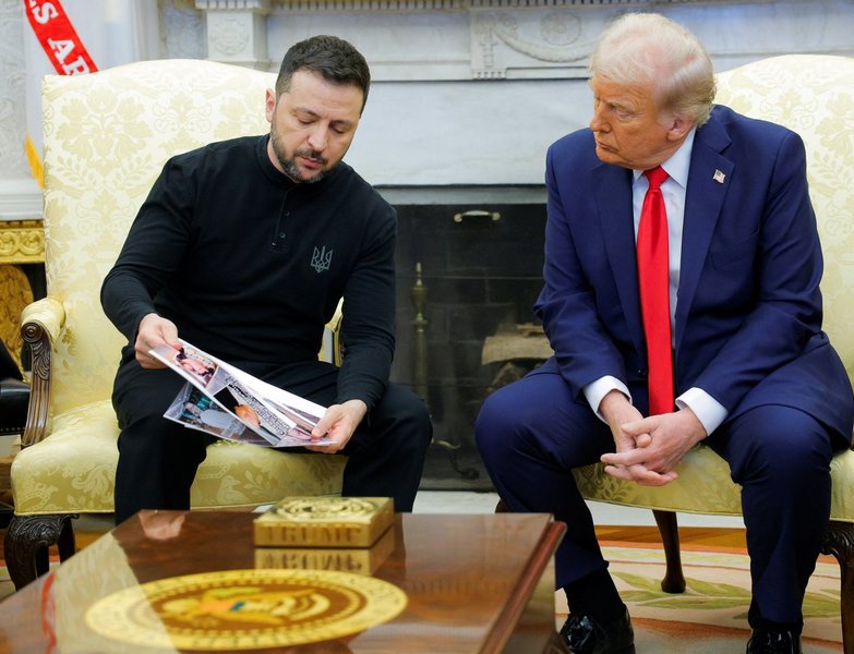 V. Zelenskis ir D. Trumpas (nuotr. SCANPIX) 19