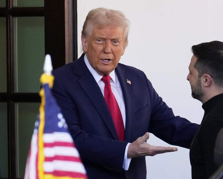 D. Trumpas ir V. Zelenskis (nuotr. SCANPIX) 4