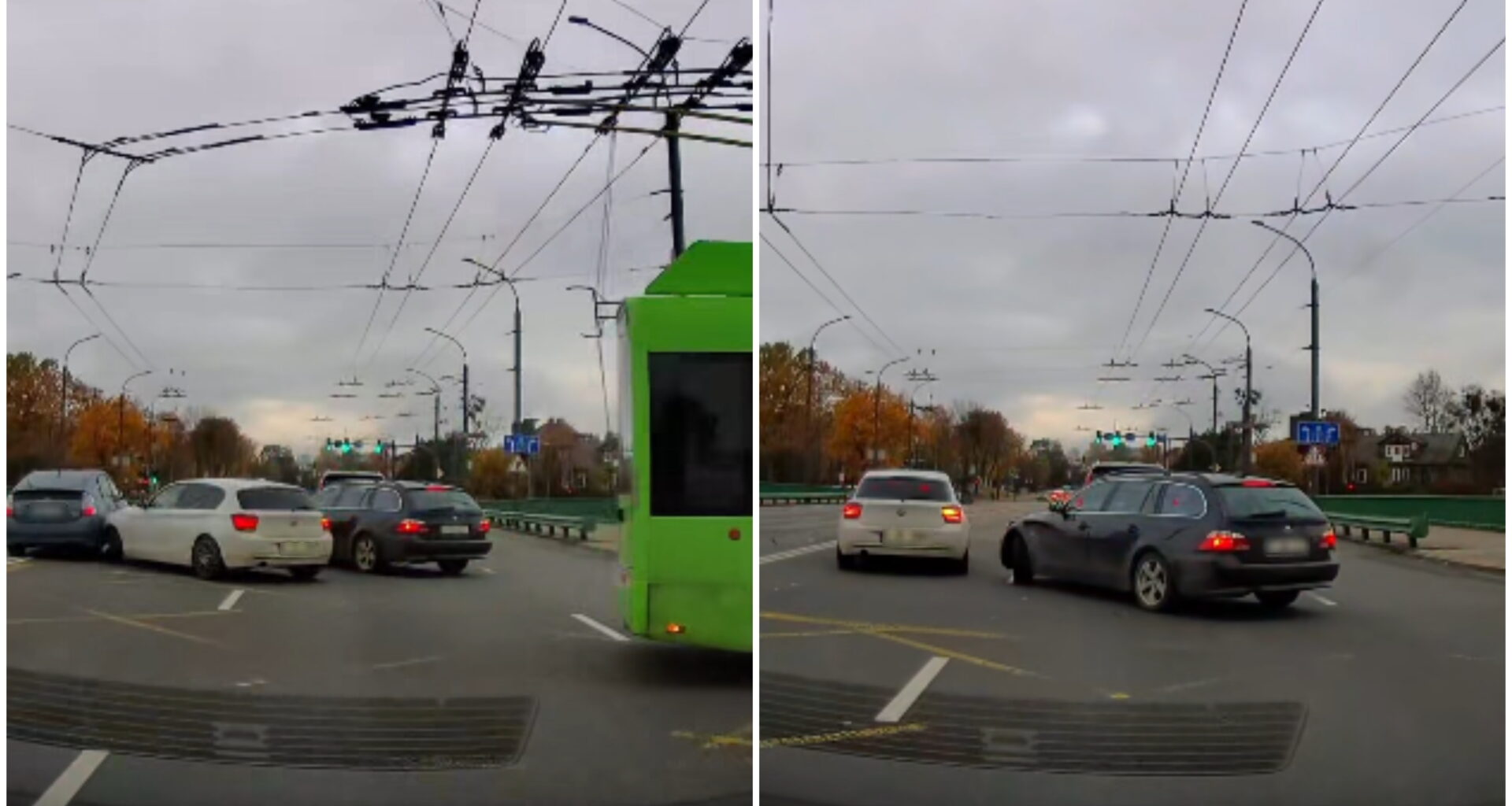 Užfiksuota avarija sukėlė komentarų audrą: kas kaltas?