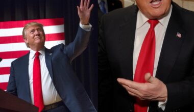 Nutylėta priežastis, kodėl Donaldas Trumpas dažniausiai nešioja raudoną kaklaraištį