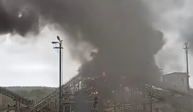 Kaune pranešama apie gaisrą Kvesų karjere
