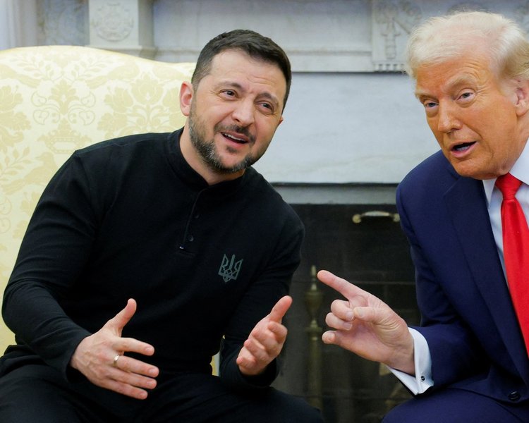 V. Zelenskis ir D. Trumpas (nuotr. SCANPIX) 20