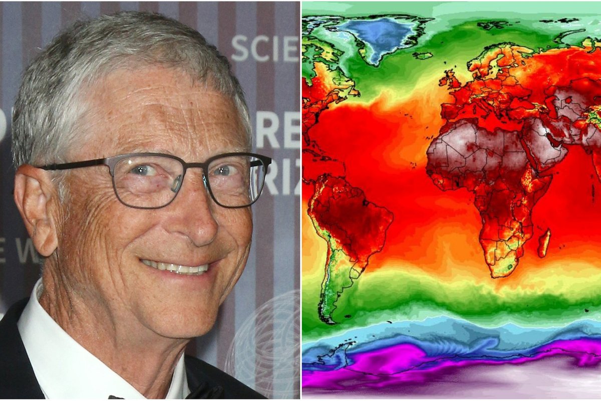 Gatesas atsitraukė nuo „apokaliptinės“ klimato kaitos prognozės: ką tai reiškia?