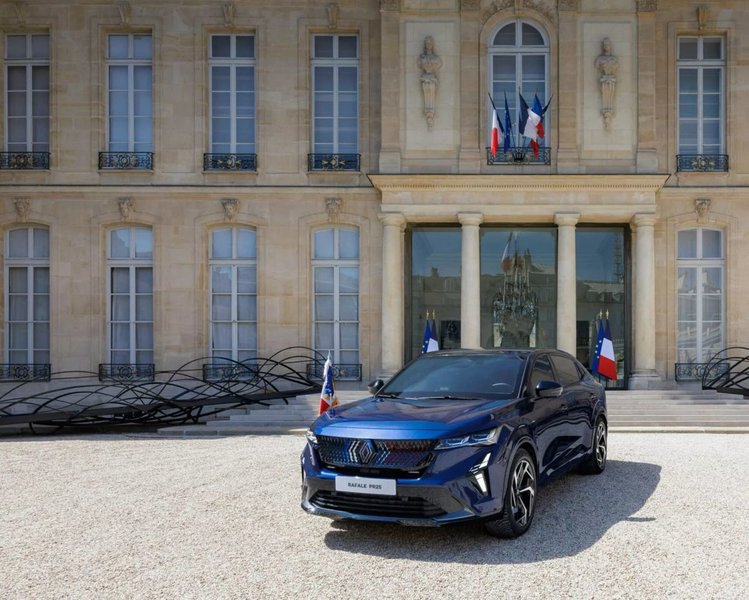 Prancūzijos prezidento „Renault Rafale“ (nuotr. gamintojo) 2