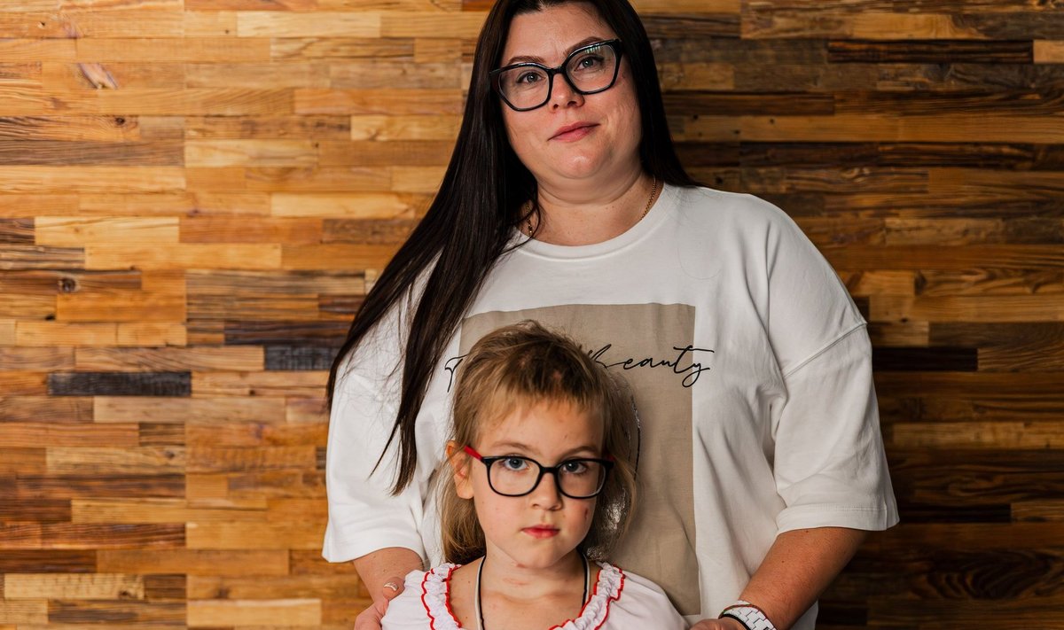 Oksana Kabanova su dukrele