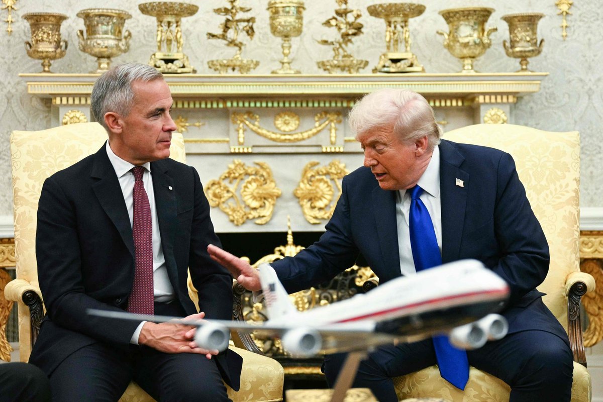 Kanados premjeras atvyko pas Trumpą siekdamas sušvelninti muitų tarifus