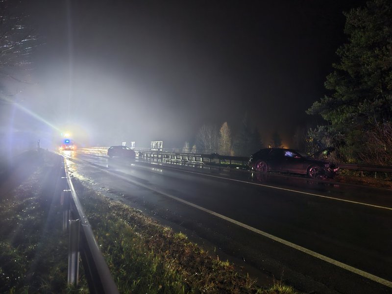 Ketvirtadienio vakaro avarija Trakų rajone (nuotr. Broniaus Jablonsko)   2