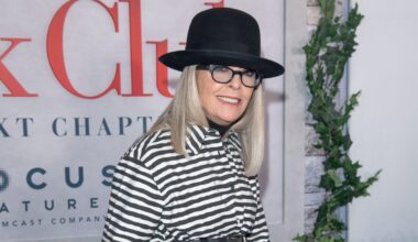 Mirė legendinė Holivudo aktorė Diane Keaton