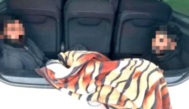 Šri Lankos pilietis sulaikytas bagažinėje gabenantis neteisėtus migrantus