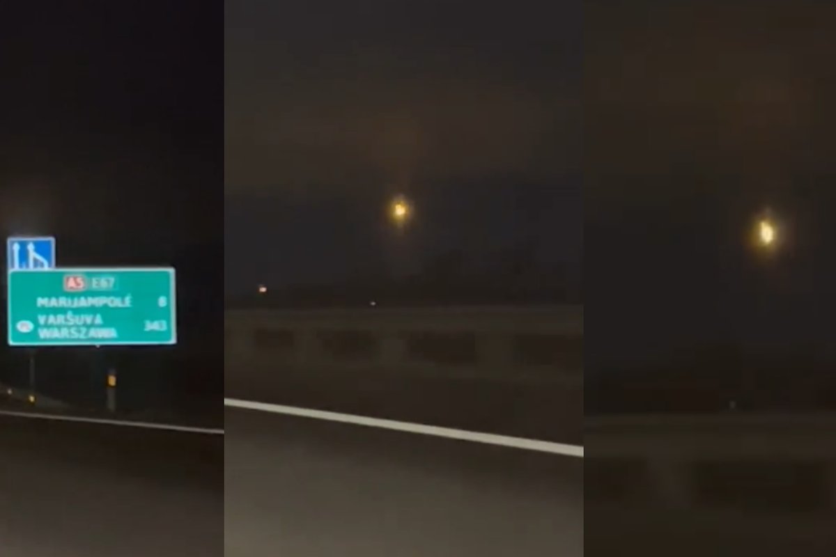 Gyventojai praneša apie Lietuvoje iš dangaus nukritusį degantį objektą – ar matėte?