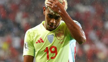 „Barcelona“ vadovybėje nerimas dėl Yamalio drausmės ir nesutarimai su treneriu dėl galimų bausmių