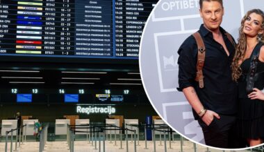 Dėl incidento Vilniaus oro uoste Justinas Lapatinskas su žmona užstrigo lėktuve