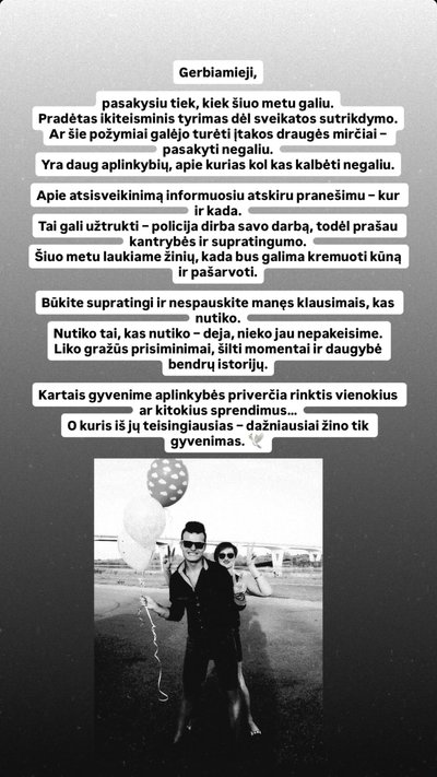 Vytenio Partiko žinia