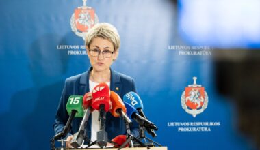 Dėl galimai neteisėtai paimtos Kultūros ministerijos informacijos Grunskienė kreipėsi į policiją