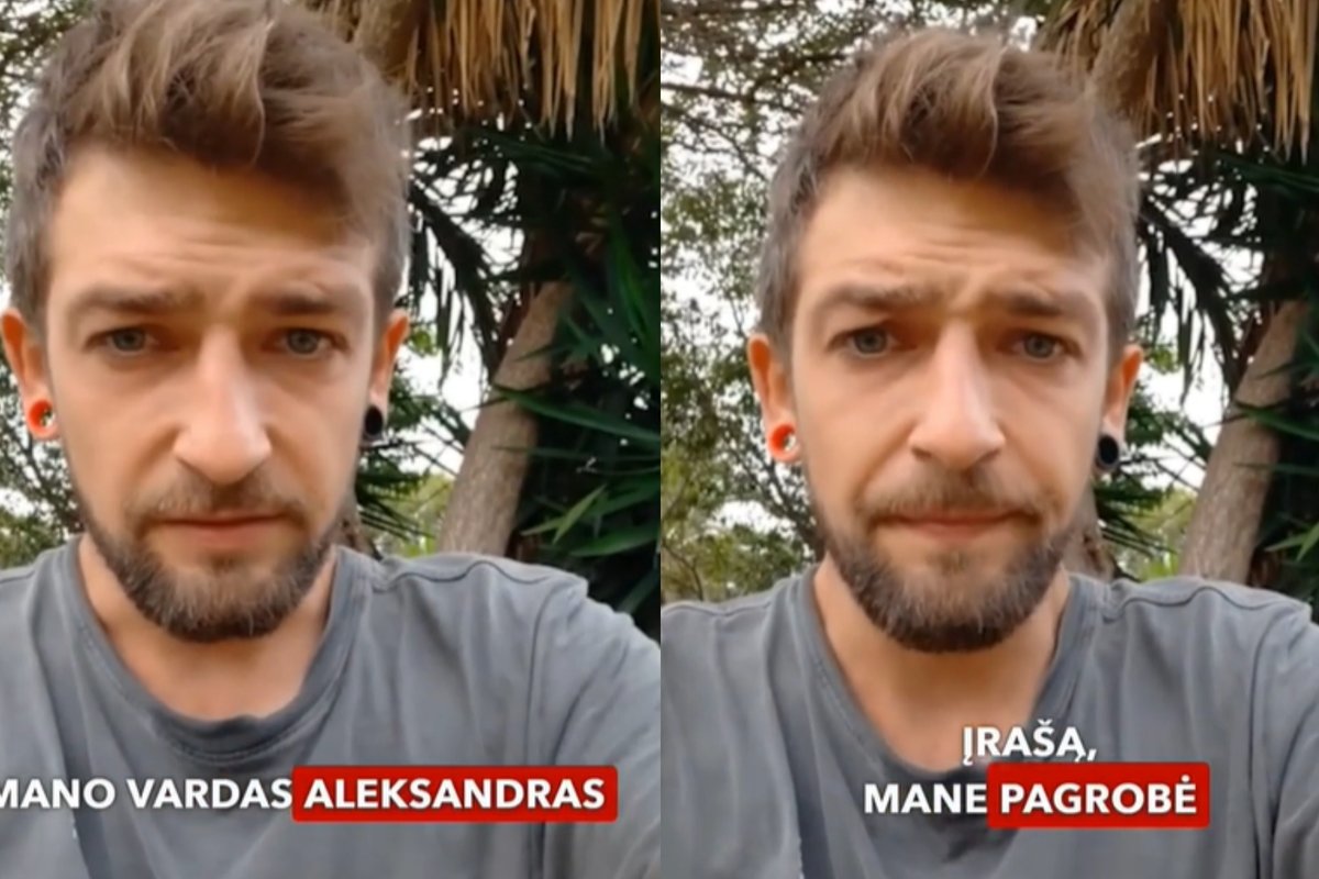 „Mane pagrobė“: plinta į Gazą keliavusio lietuvio vaizdo įrašas