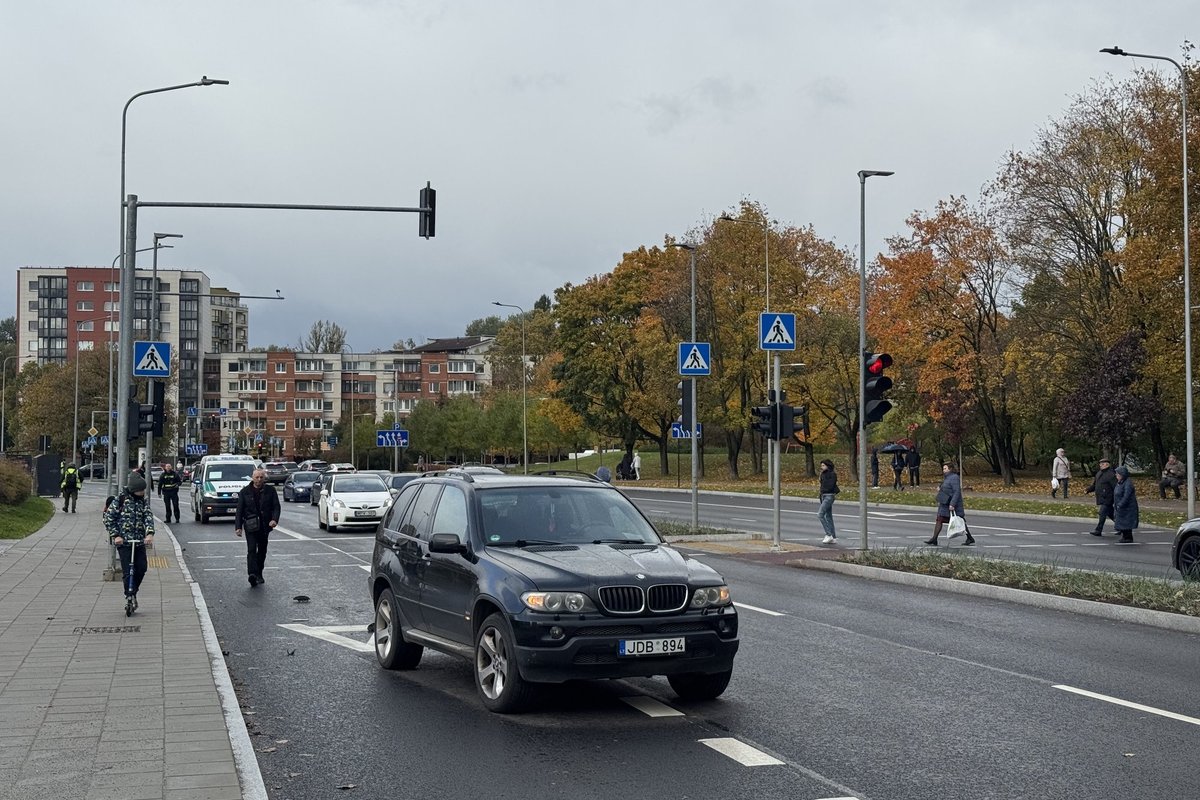 Skaudi eismo nelaimė Vilniuje – perėjoje partrenktos dvi moterys