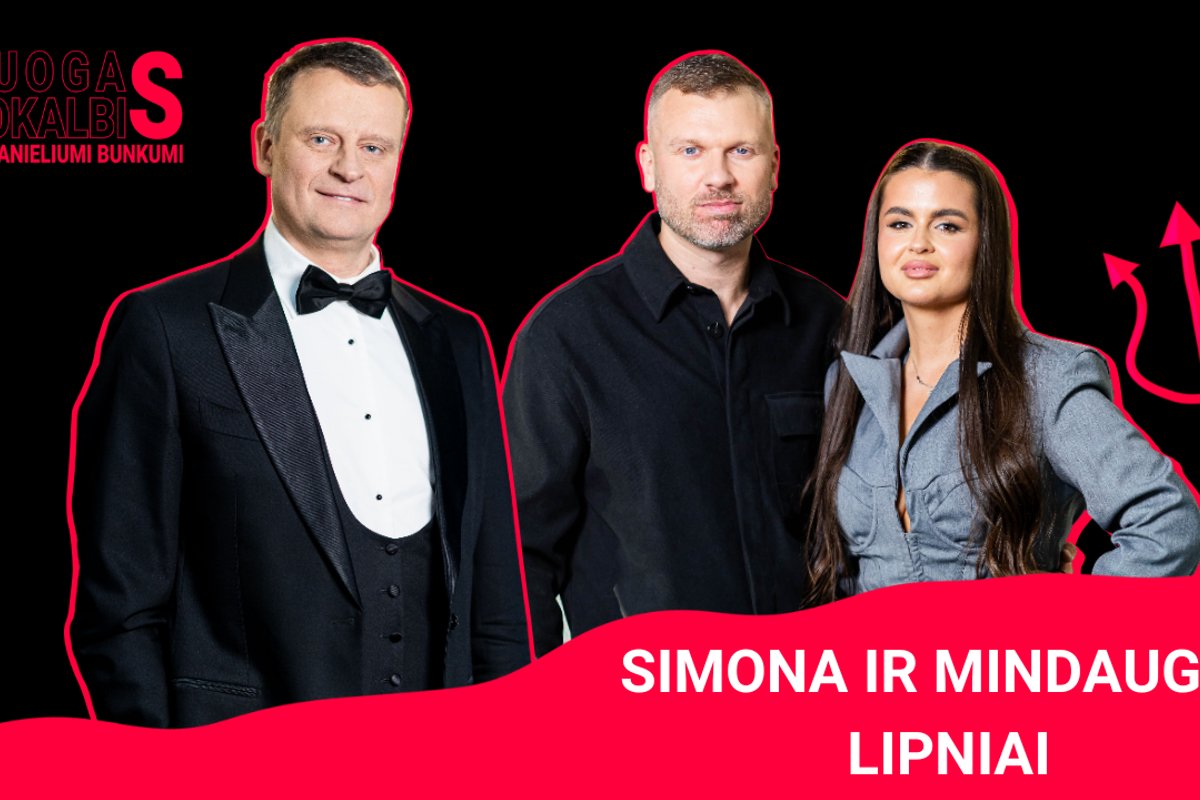 Nuogas pokalbis. Atviri Simonos ir Mindaugo Lipnių prisipažinimai: nuo pikantiškų poros paslapčių iki viešų draugysčių, kurių neliko