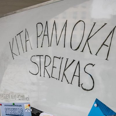 Streikas / Asociatyvi nuotr.