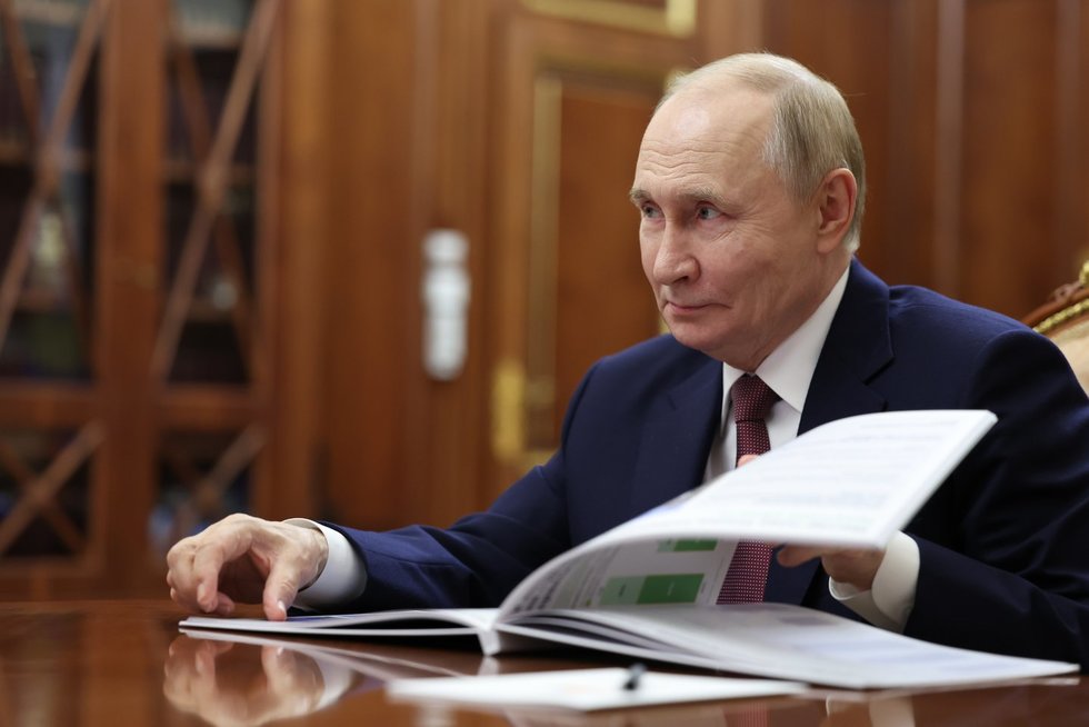 Ko nori Putinas? Įvardijo, kokie reikalavimai buvo pateikti Trumpu (nuotr. SCANPIX)