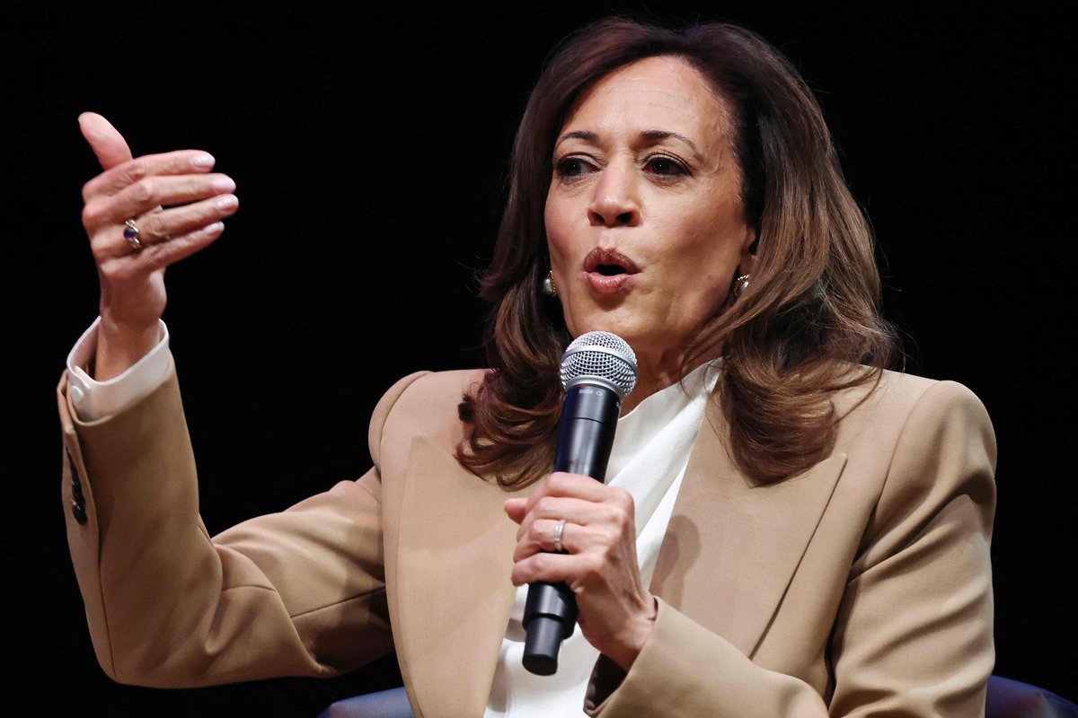„Aš dar nebaigiau“: Kamala Harris svarsto vėl kautis dėl prezidento posto