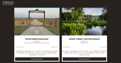 „Pathfinder“ ranča nėra parduota. Jos dabartinis statusas nurodo, kad dėl šio objekto šiuo metu vyksta derybos