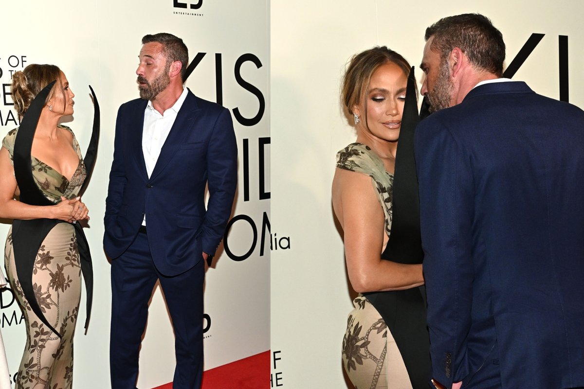 Audringai išsiskyrę Jennifer Lopez ir Benas Affleckas pasirodė kartu: užfiksavo nejaukią akimirką