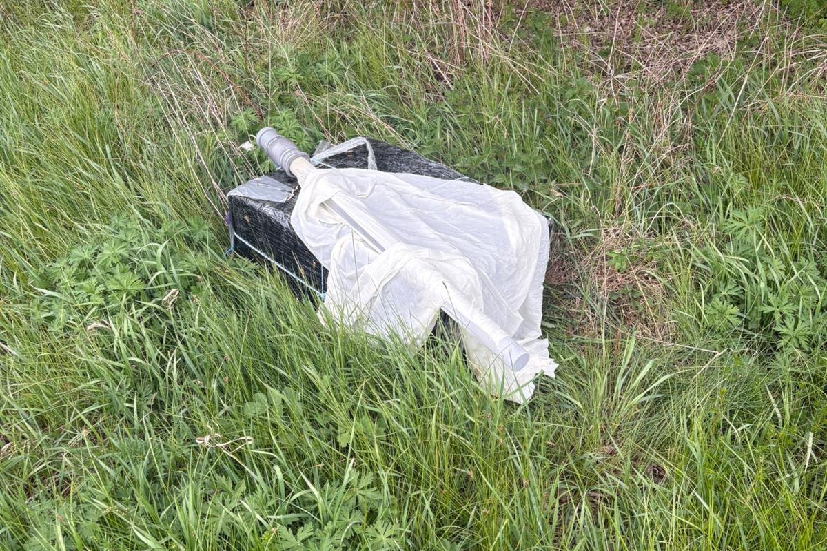 VSAT: Druskininkų savivaldybėje rastas oro balionas su 1,4 tūkst. kontrabandinių cigarečių